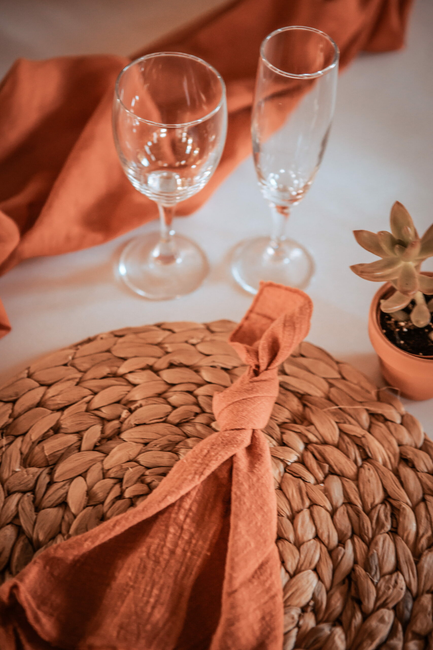 Décoration centre de table mariage - Les trésors de Madine