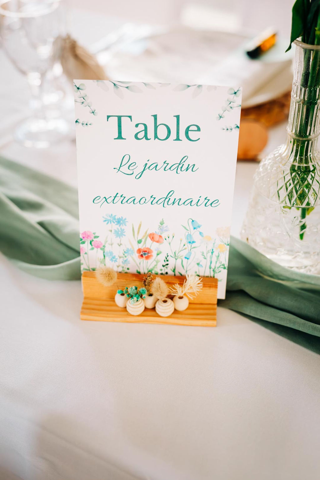 Plan de table mariage - Les trésors de Madine